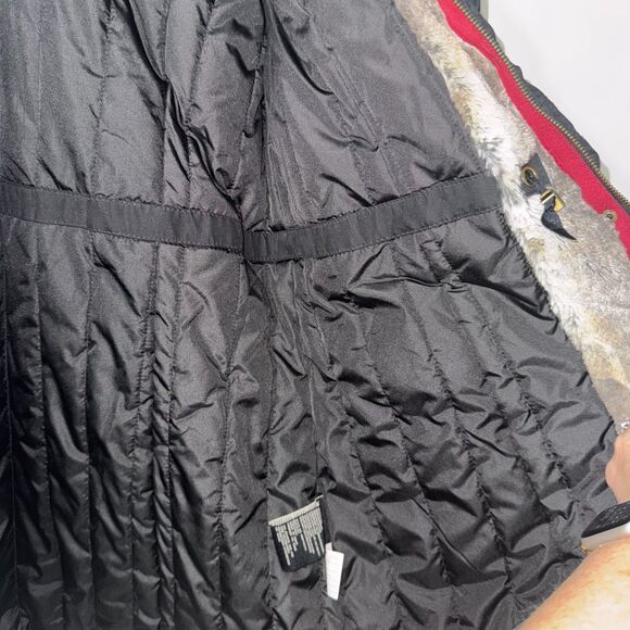 1 Madison Expedition Women's Faux Fur Hooded Parka Jacket - Black XL - Picture 8 of 12